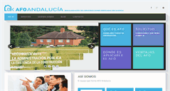 Desktop Screenshot of afoandalucia.info